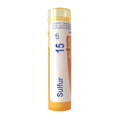 Boiron Sulfur, 15 CH, gran., 4 g,(MZ19369) 3079709