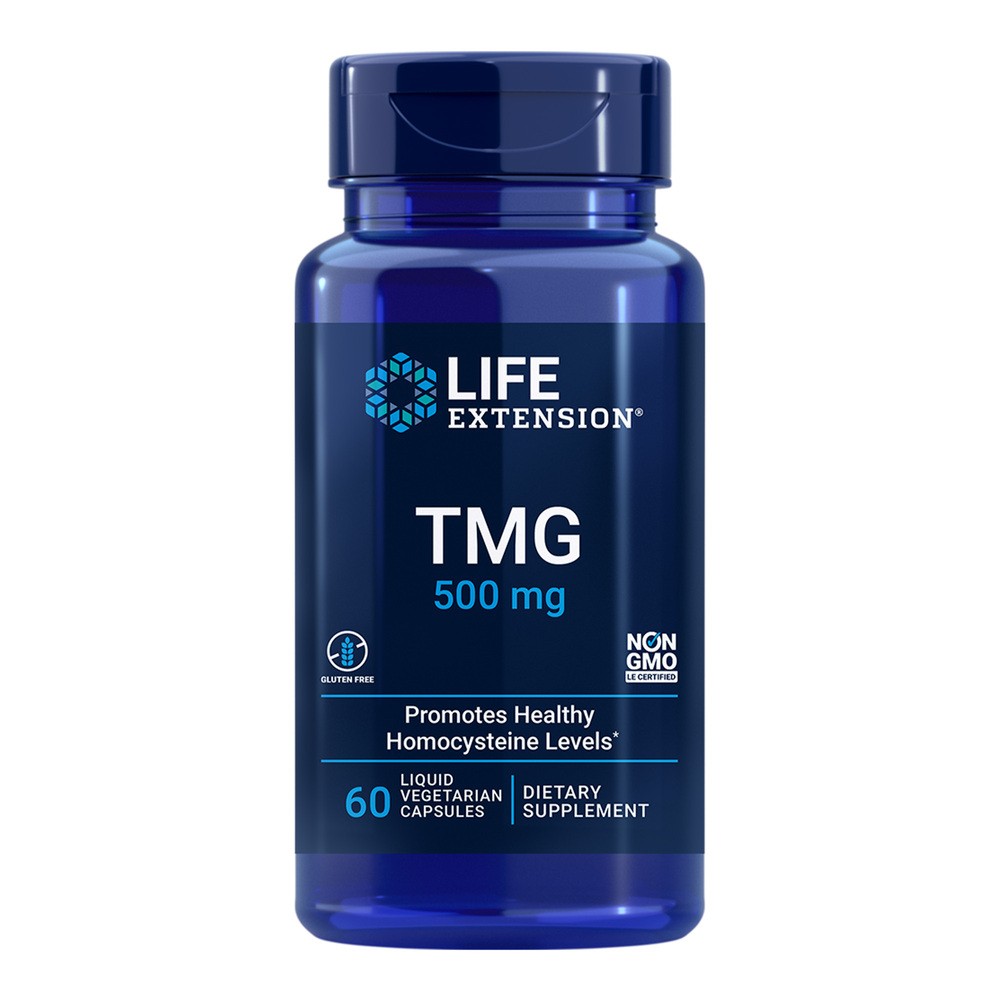 Life Extension - TMG, 500mg, 60 vkaps