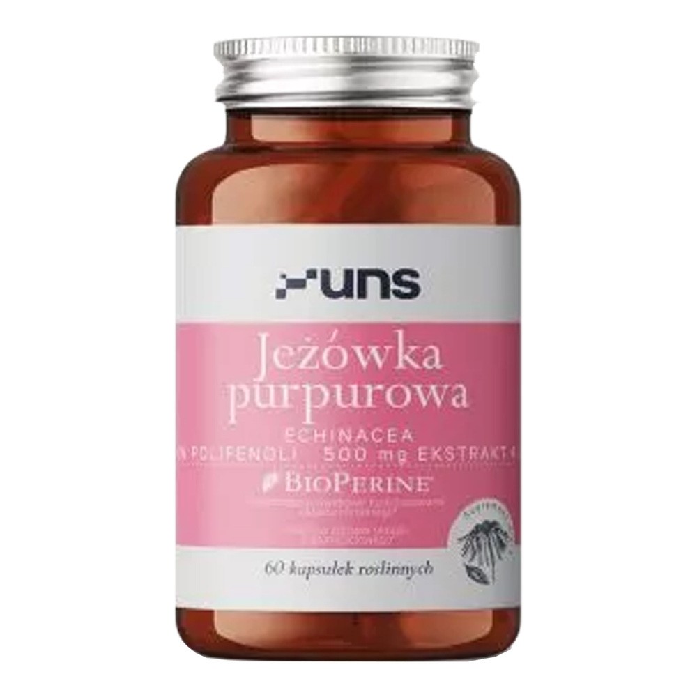 Uns Jeżówka Purpurowa + Bioperine, kapsułki, 60 szt.