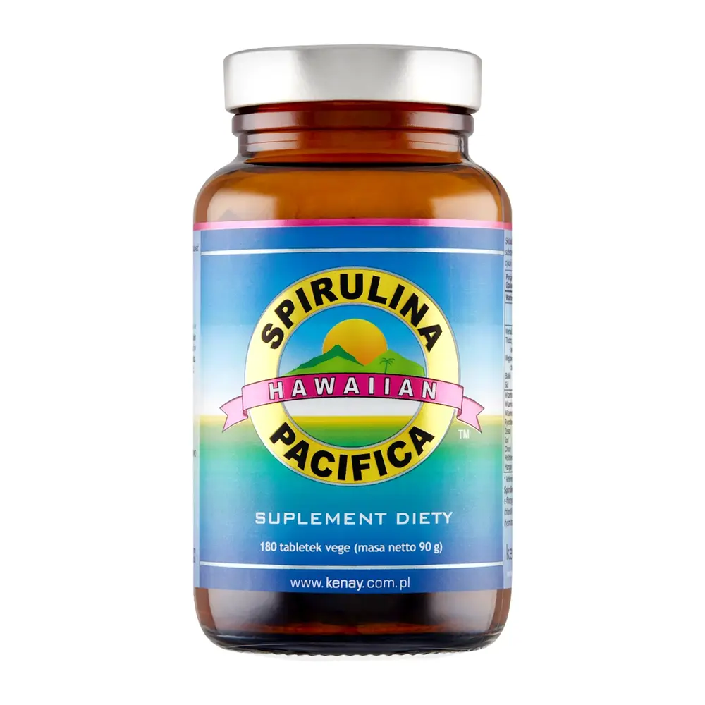 KenayAG Kenay Spirulina Pacifica 180 tabletek 500 mg