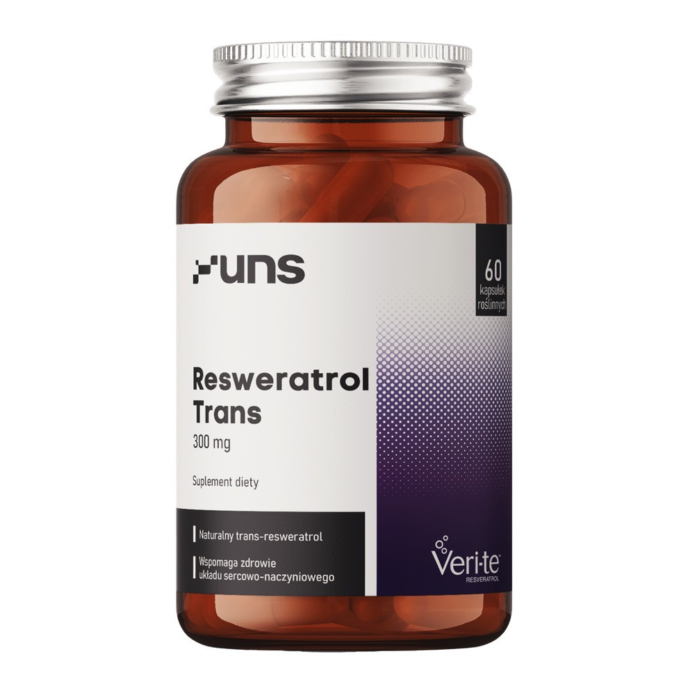 UNS TRANS RESWERATROL Veri-te 60 vege kaps. 5904238961216