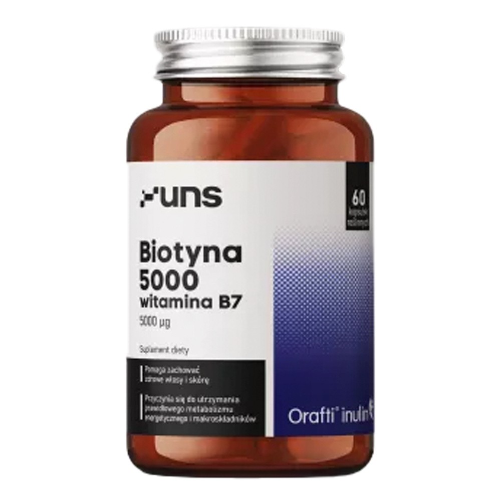 UNS Biotyna 5000 Witamina B7 60vegcaps