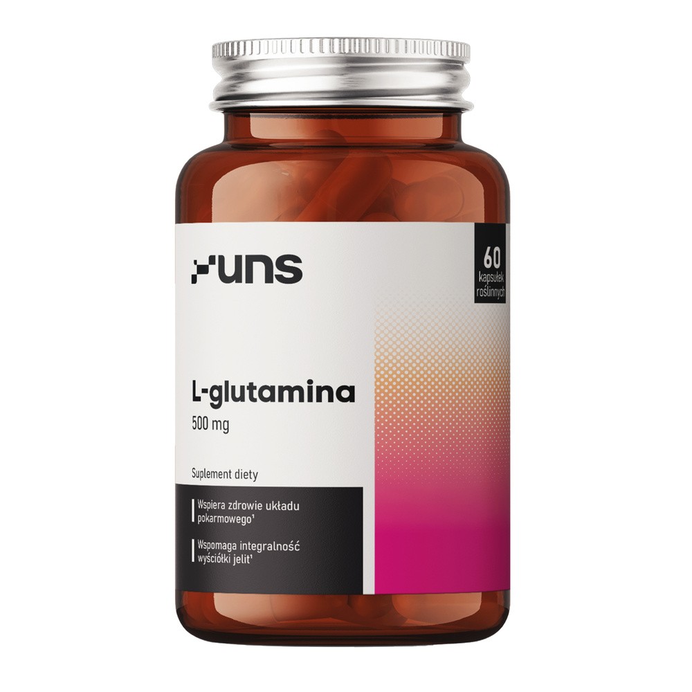 Uns L-glutamina, kapsułki, 60 szt.