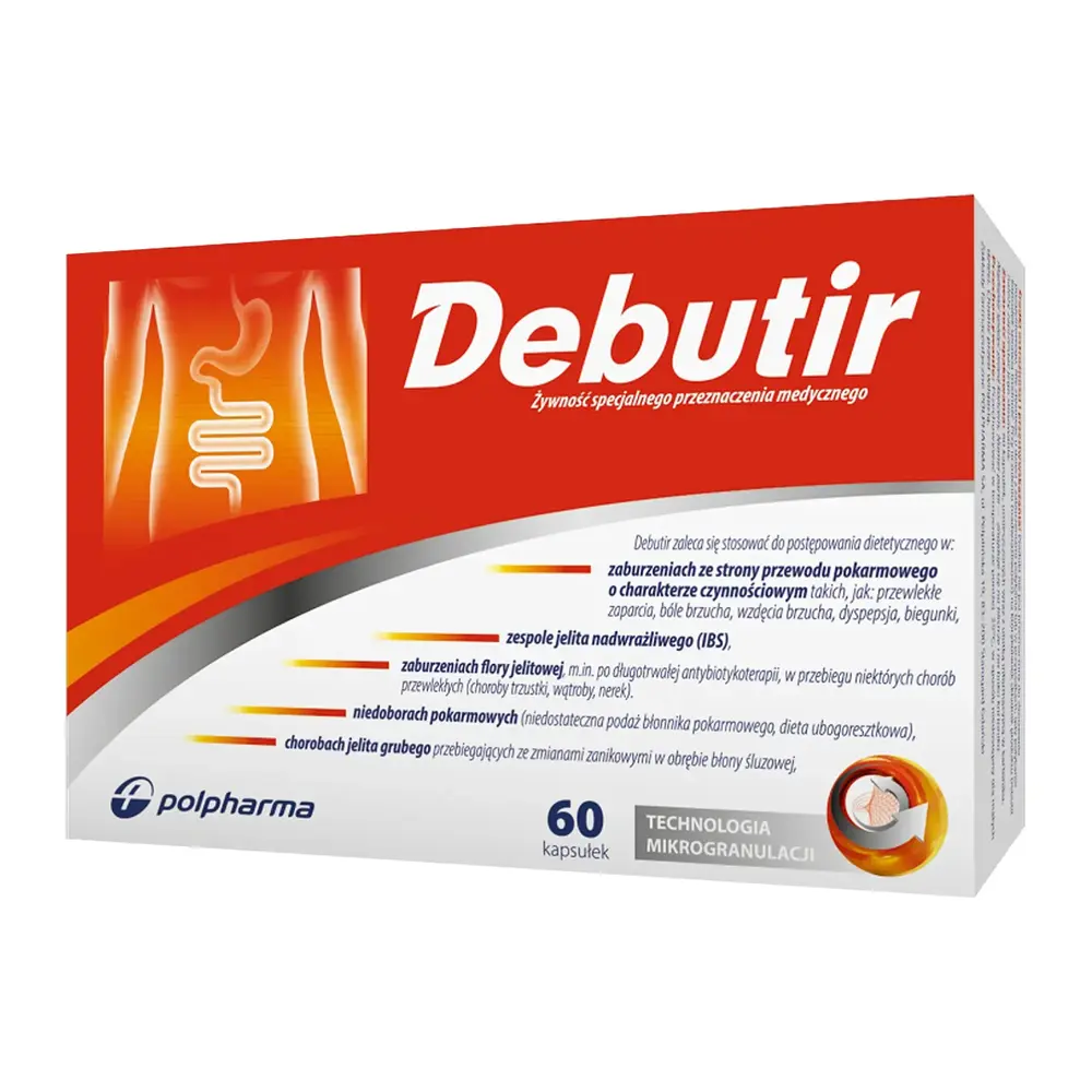 Polfa DEBUTIR 60 szt.