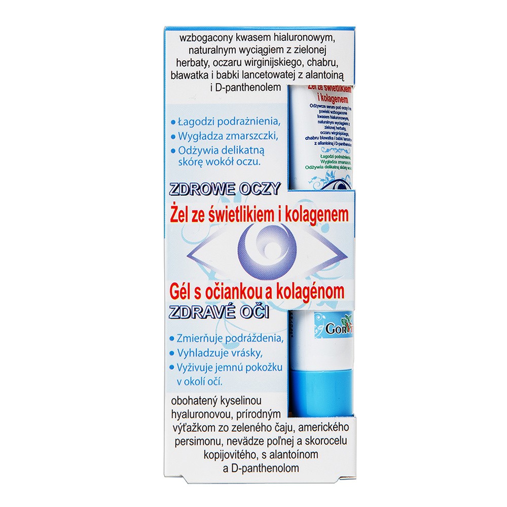 Gorvita żel pod oczy ze świetlikiem i kolagenem 20 ml