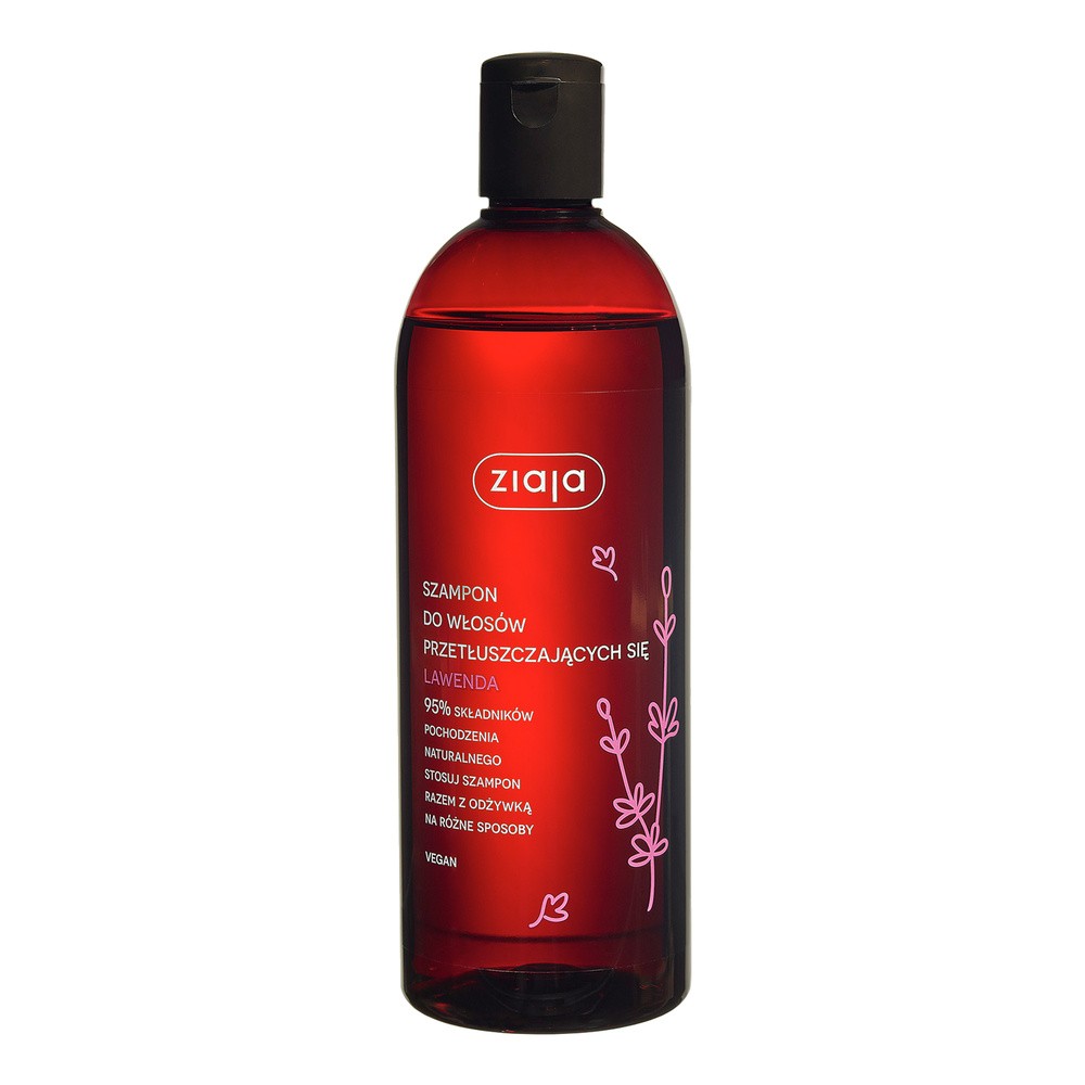 Ziaja Szampon do włosów przetłuszczających się lawendowy 500ml