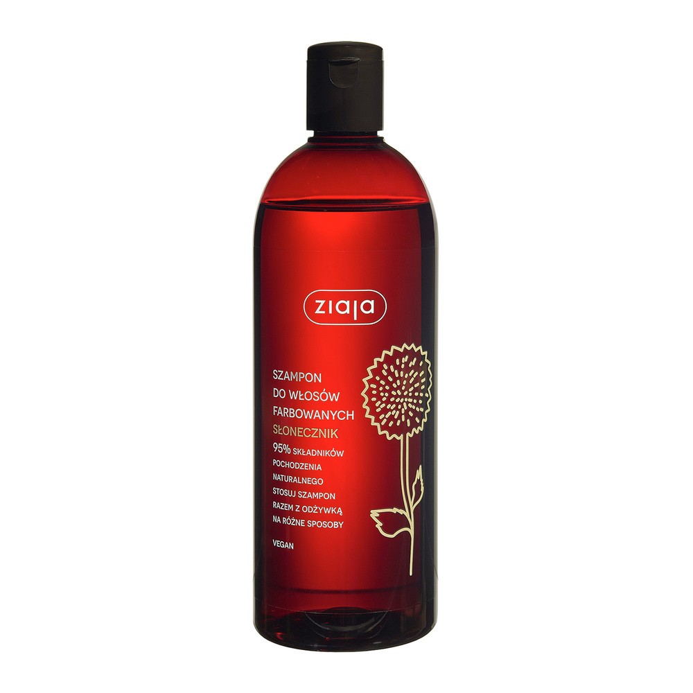Ziaja Szampon do włosów włosów farbowanych słonecznikowy 500ml