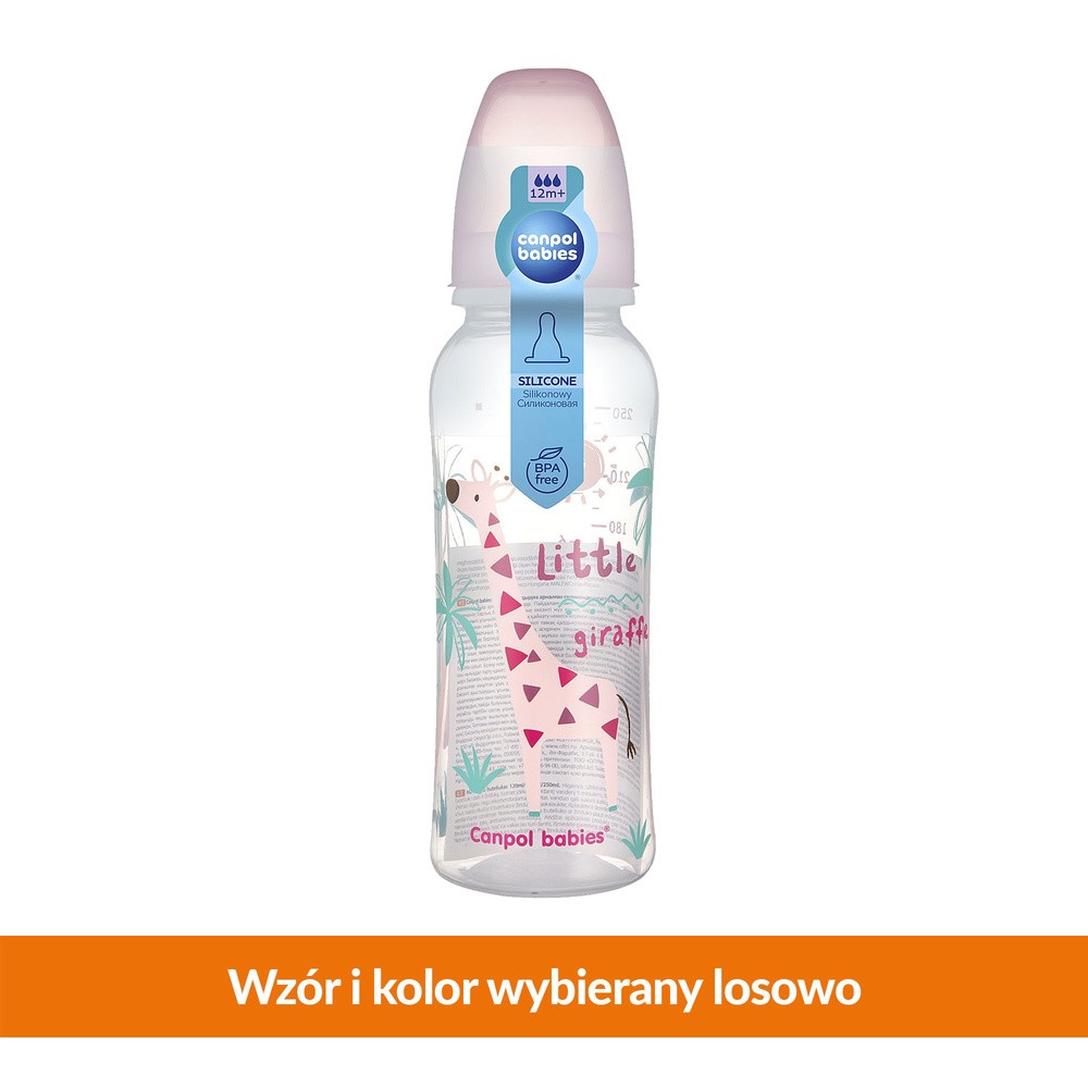 Canpol babies Butelka dekorowana - 250 ml 59/200
