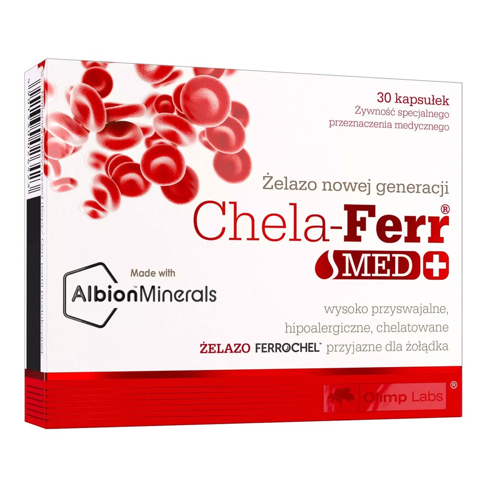 Olimp Labs Chela-Ferr Med Żywność specjalnego przeznaczenia medycznego 12 g (30 sztuk)