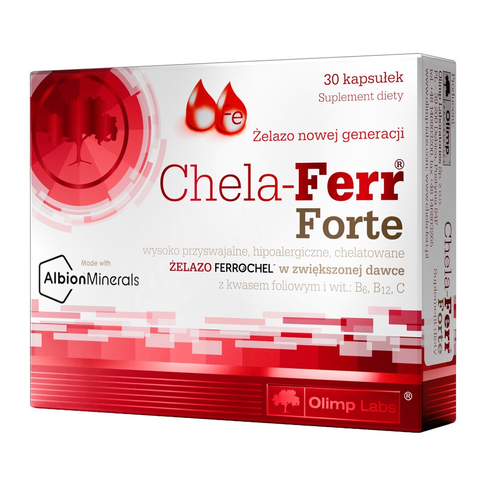Olimp Chela Ferr Forte, 30 kapsułek