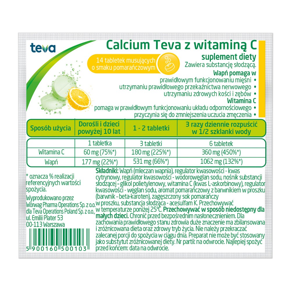 Pliva Calcium 14 szt.