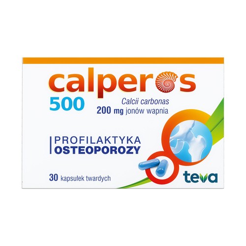 CALPEROS 500, 30 kapsułek