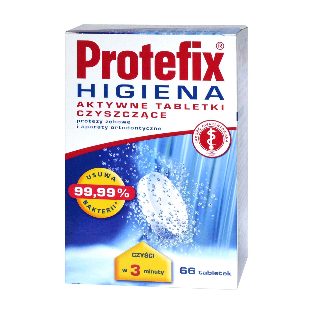 Queisser Pharma Protefix tabletki czyszczące x 66 szt