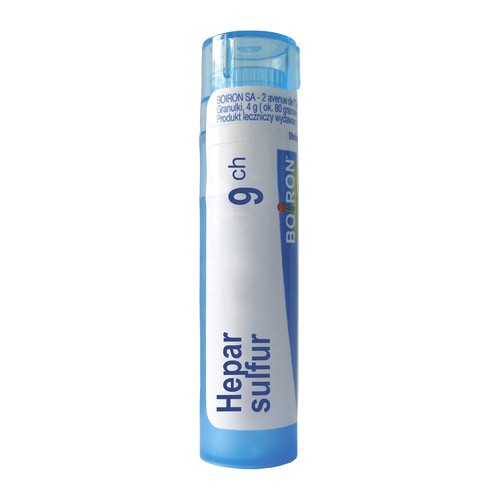 Boiron Hepar sulfur, 9 CH, gran., 4 g,(MZ19180) 6192531