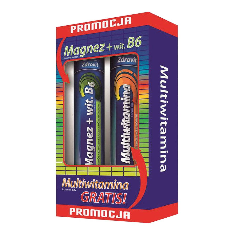 Natur Produkt Zdrovit magnez z witaminą b6 24 szt.