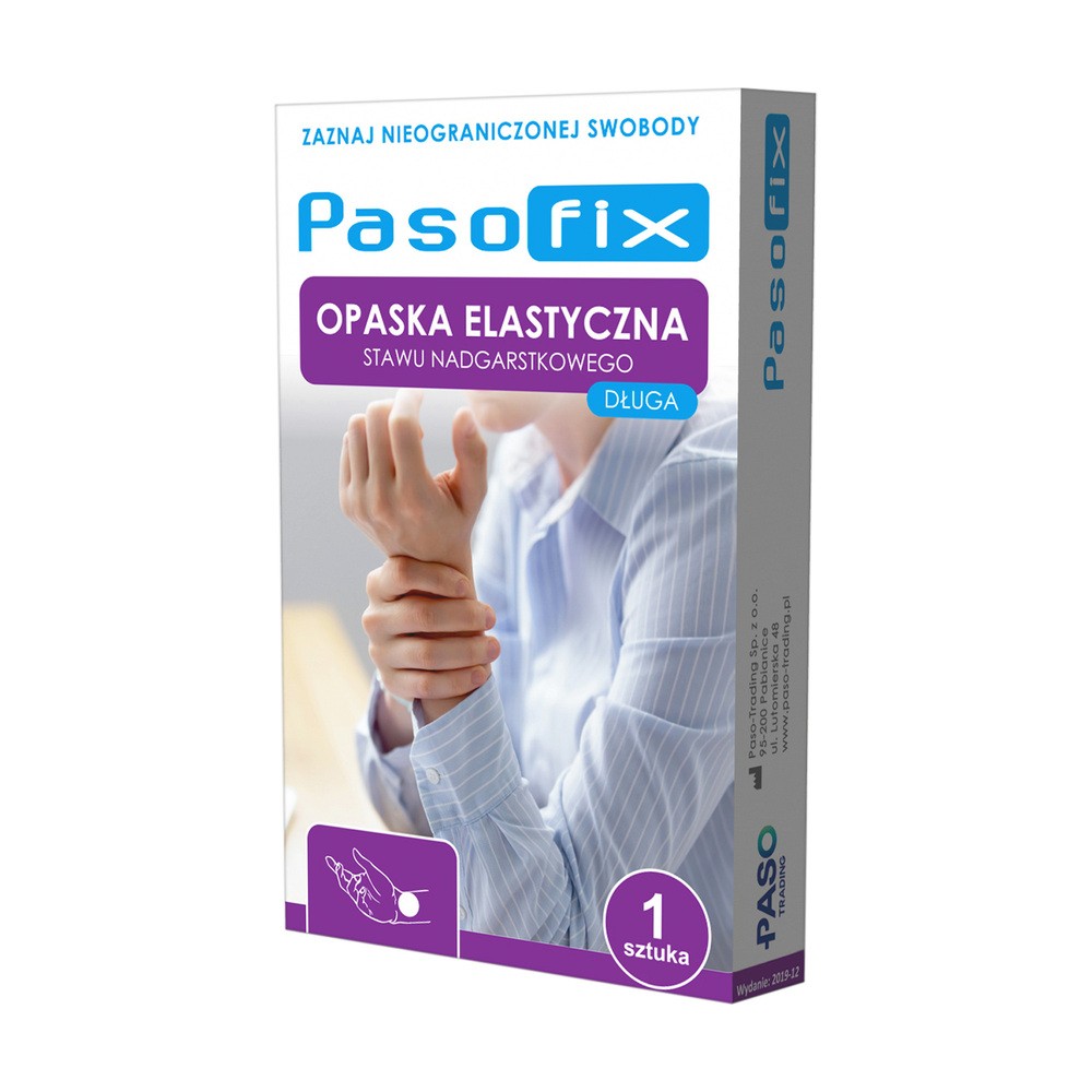 PASO Opaska elastyczna stawu nadgarstkowego długa rozmiar M Pasofix
