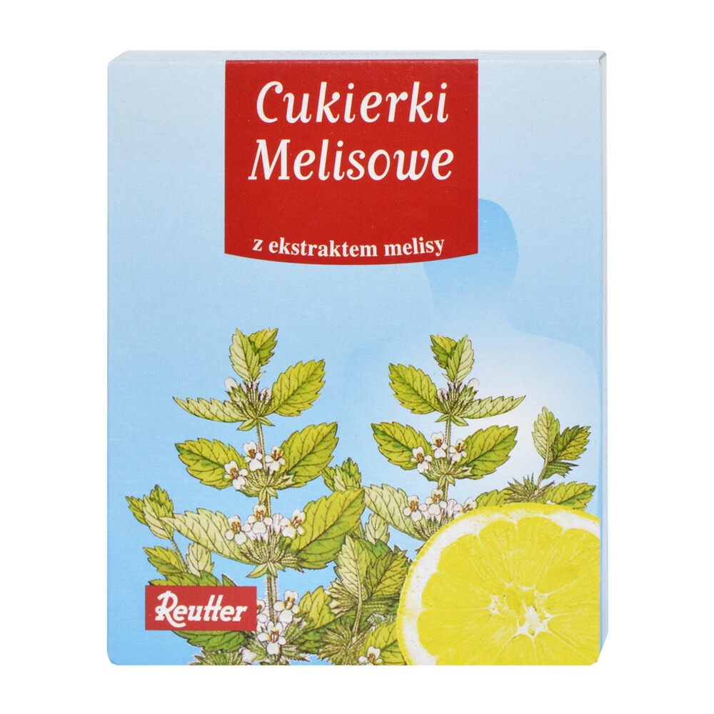 REUTTER Cukierki Melisowe 50g REUTTER 21SZUCURME