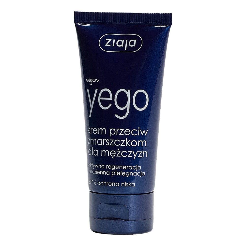 Ziaja YEGO Krem przeciw zmarszczkom dla mężczyzn SPF6 50 ml