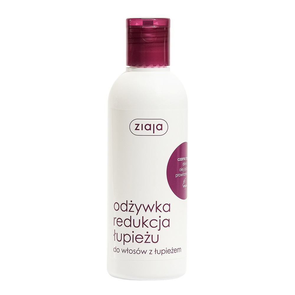 Ziaja odżywka do włosów Redukcja Łupieżu z czarną rzepą bez spłukiwania 200ml