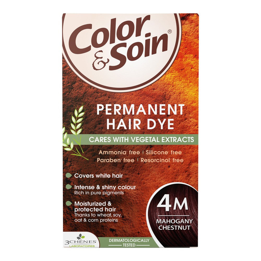 Color&Soin GM CONSULTING farba do włosów 4M mahoniowy kasztan 135ml