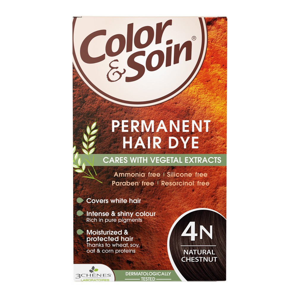 COLOR & SOIN farba do włosów kolor 4N Szatyn naturalny) 135 ml 7043368