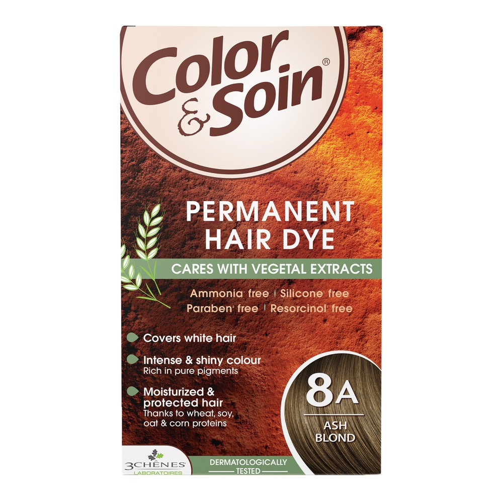 GmConsulting Color & Soin farba do włosów kolor 8A Popielaty blond) 135 ml 7043382