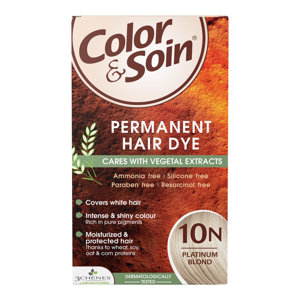COLOR & SOIN farba do włosów kolor 10N Blond platynowy) 135 ml 7043389
