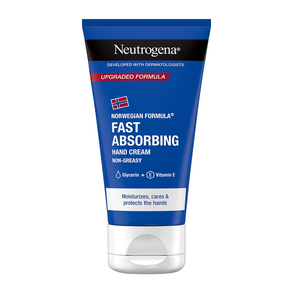 Neutrogena NEUTROGENE krem do dłonie szybko wchłaniający się 75ml + Sztyft do suchy