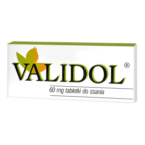 FARMAK Validol 60 mg x 10 tabl sprzedajemy wyłącznie do odbioru osobistego