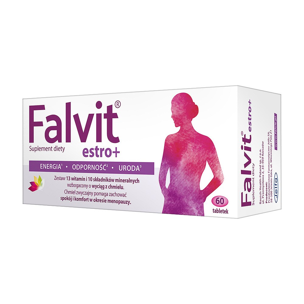 Jelfa S.A. Falvit Estro+ 60 szt.