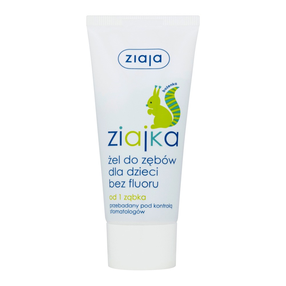 ZIAJA LTD. Z.P.L. Ziaja ziajka Żel do zębów dla dzieci bez fluoru 50 ml