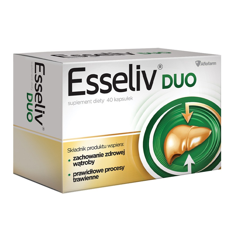 Aflofarm Esseliv Duo, 40 Kaps.