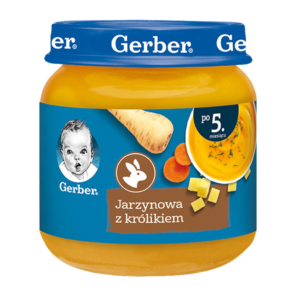 Gerber JARZYNY/KRÓLIK 125 G po 5 miesiącu