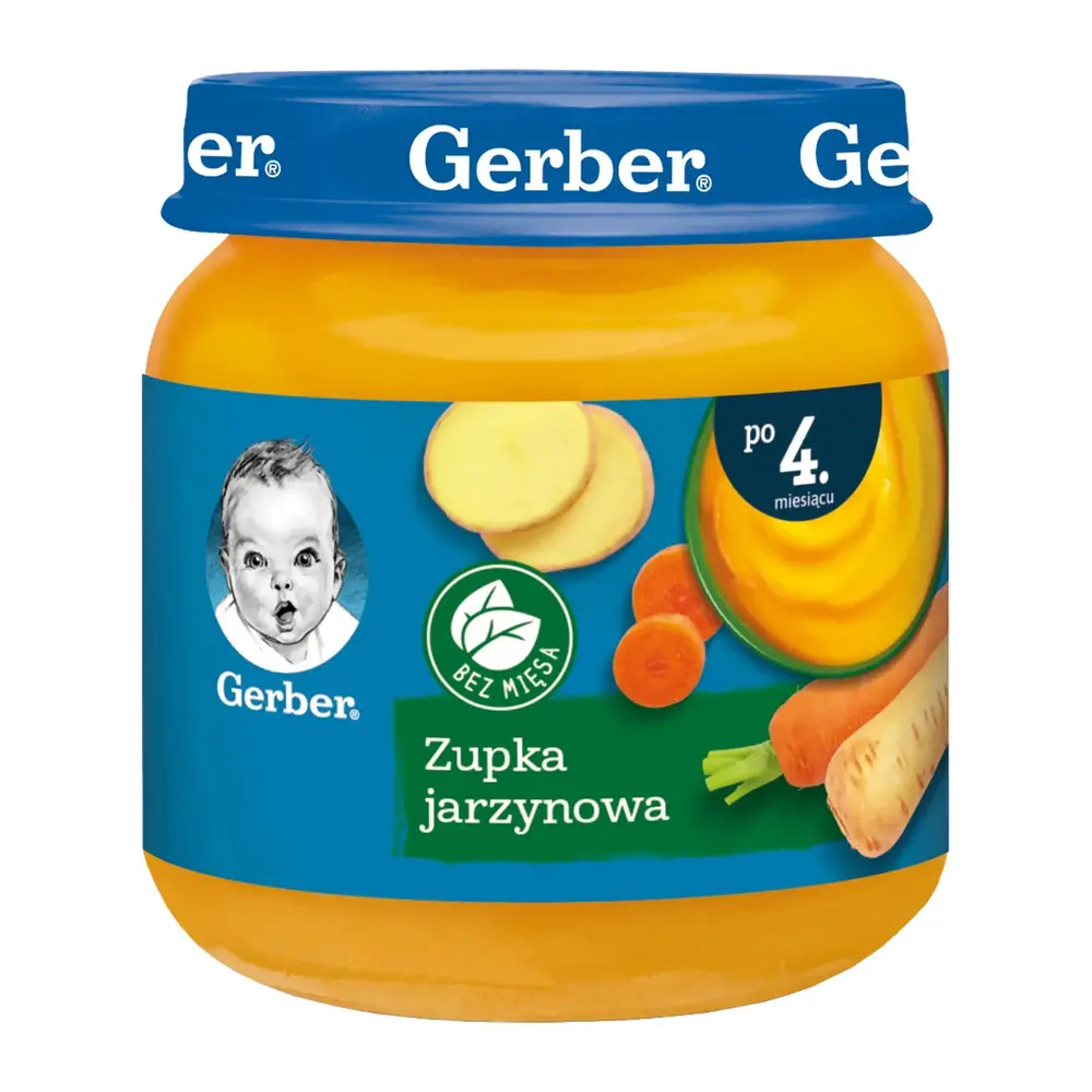 Gerber ZUPA JARZYNOWA 125G po 4 miesiącu