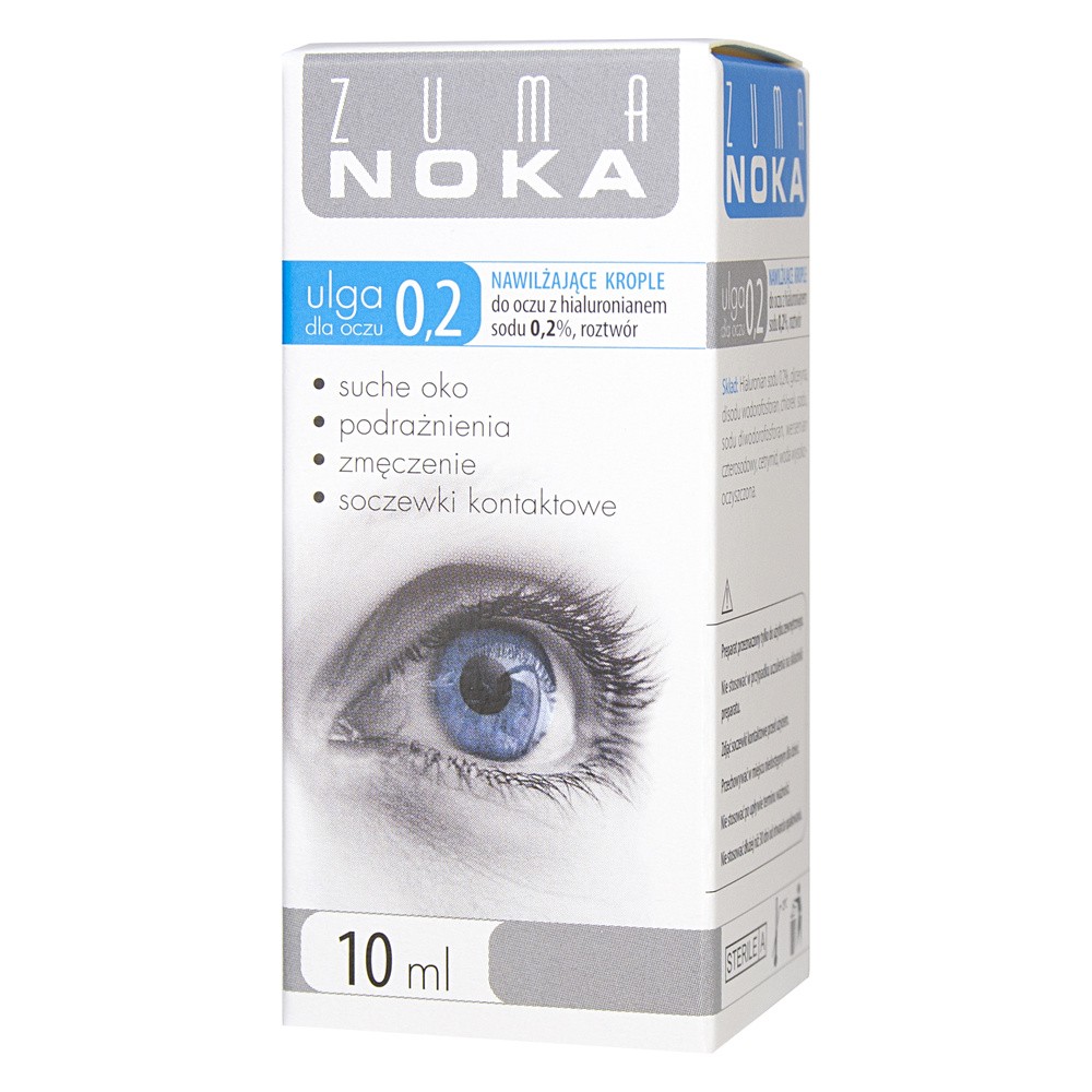 S-Lab ZUMA ul ga dla oczu 0,2% 10 ml