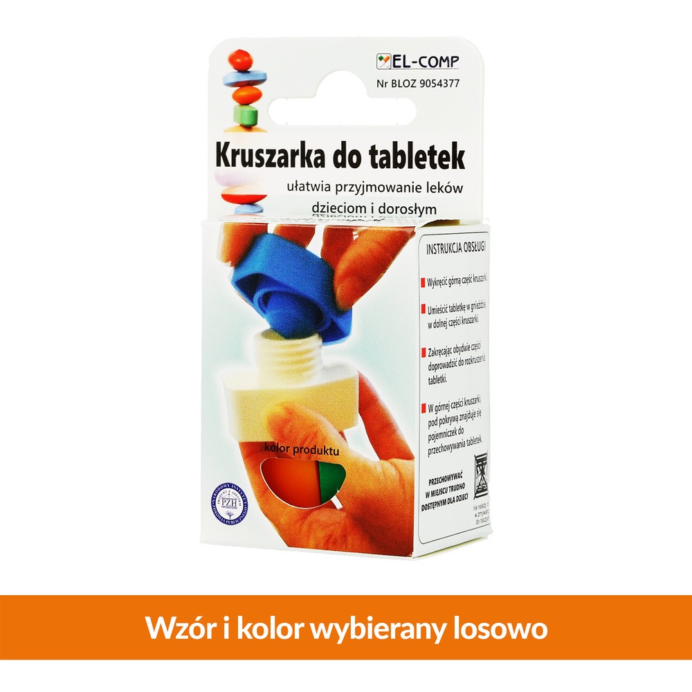 EL-COMP Kruszarka do tabletek