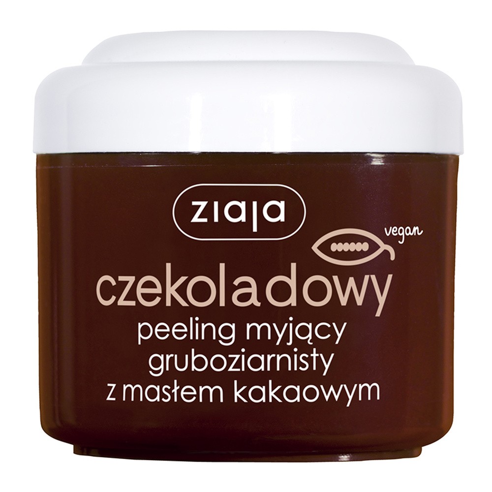 Ziaja  Czekoladowy Peeling myjący gruboziarnisty, 200 ml