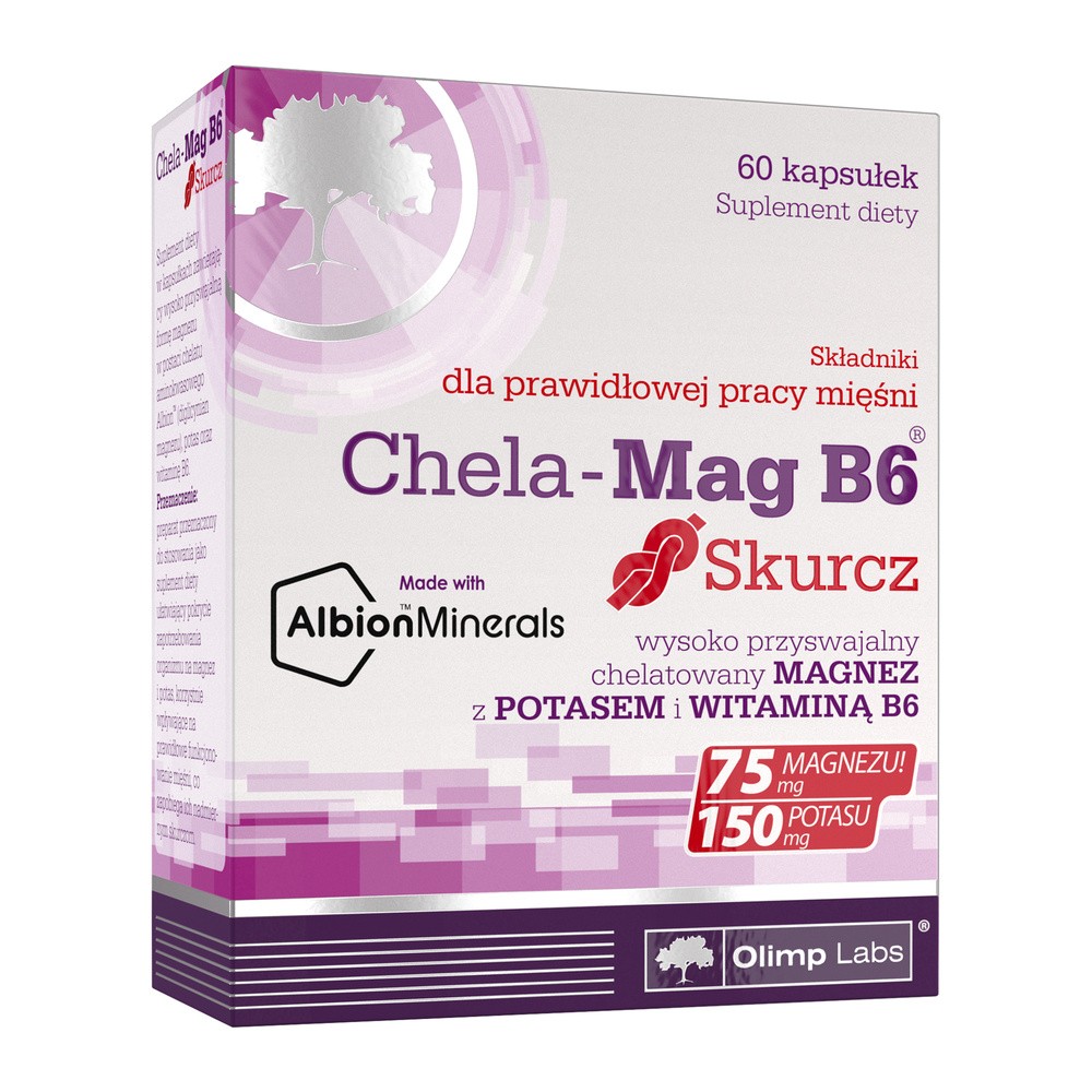 Olimp Chela-Mag B6 skurcz - 60kaps. (8357811)