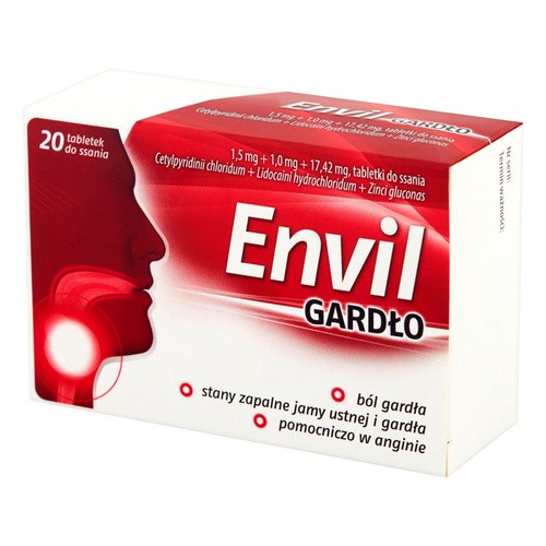 Aflofarm ENVIL GARDŁO 20 kaps 8857802