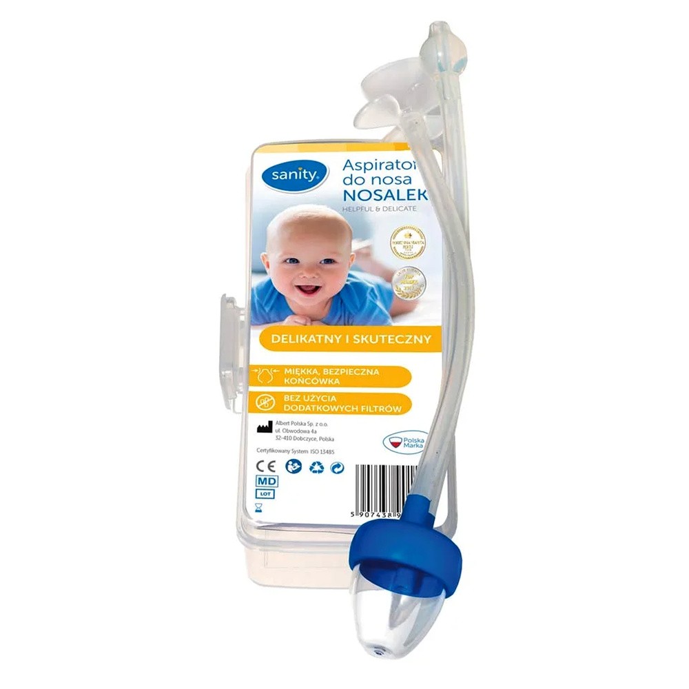 ALBERT-POLSKA Sanity Nosalek aspirator do nosa 1 sztuka 9054525
