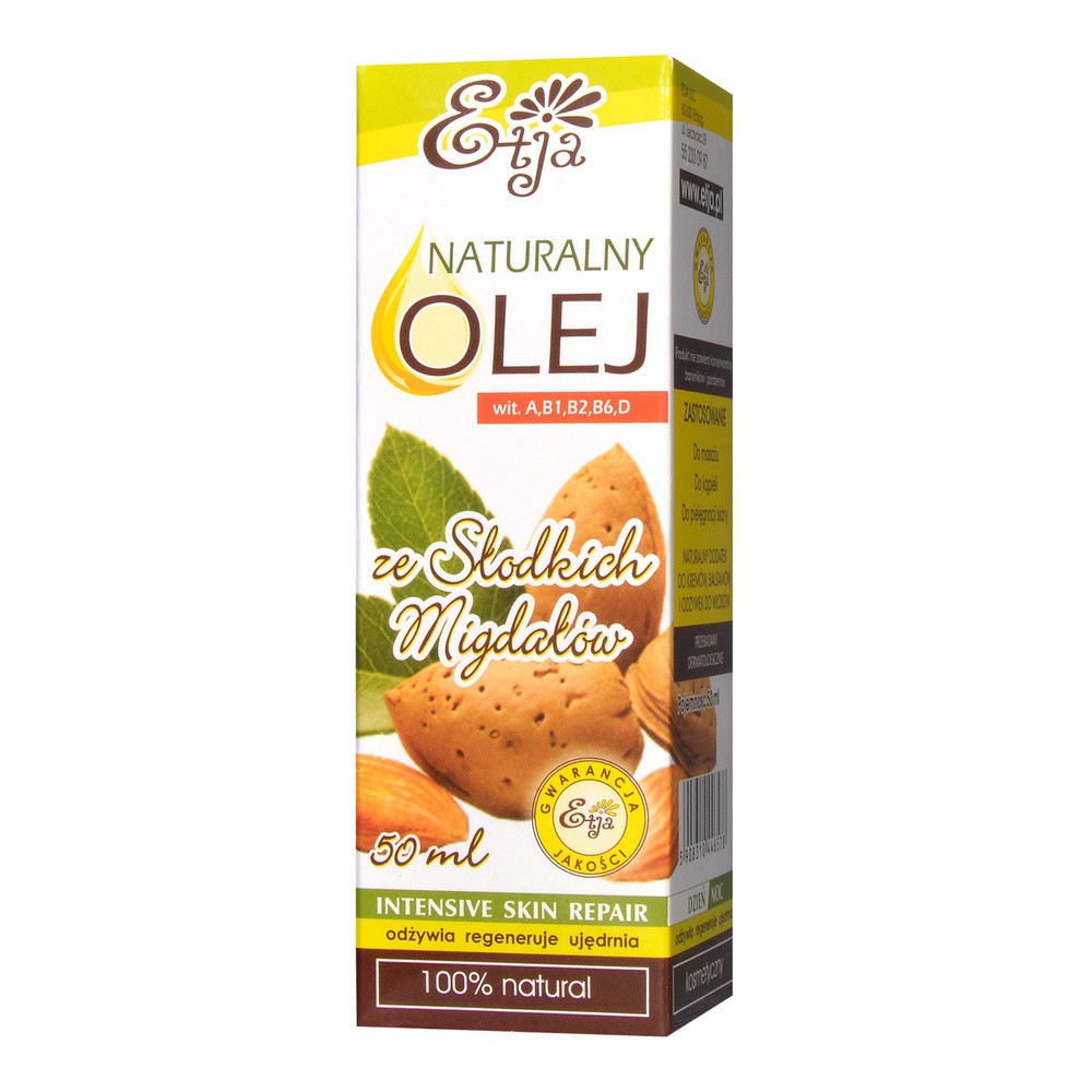 Etja Naturalny olej ze słodkich migdałów 50ml