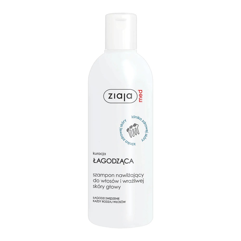 Ziaja MED Kuracja PRZECIWŚWIĄDOWA Szampon łagodzący 300ml