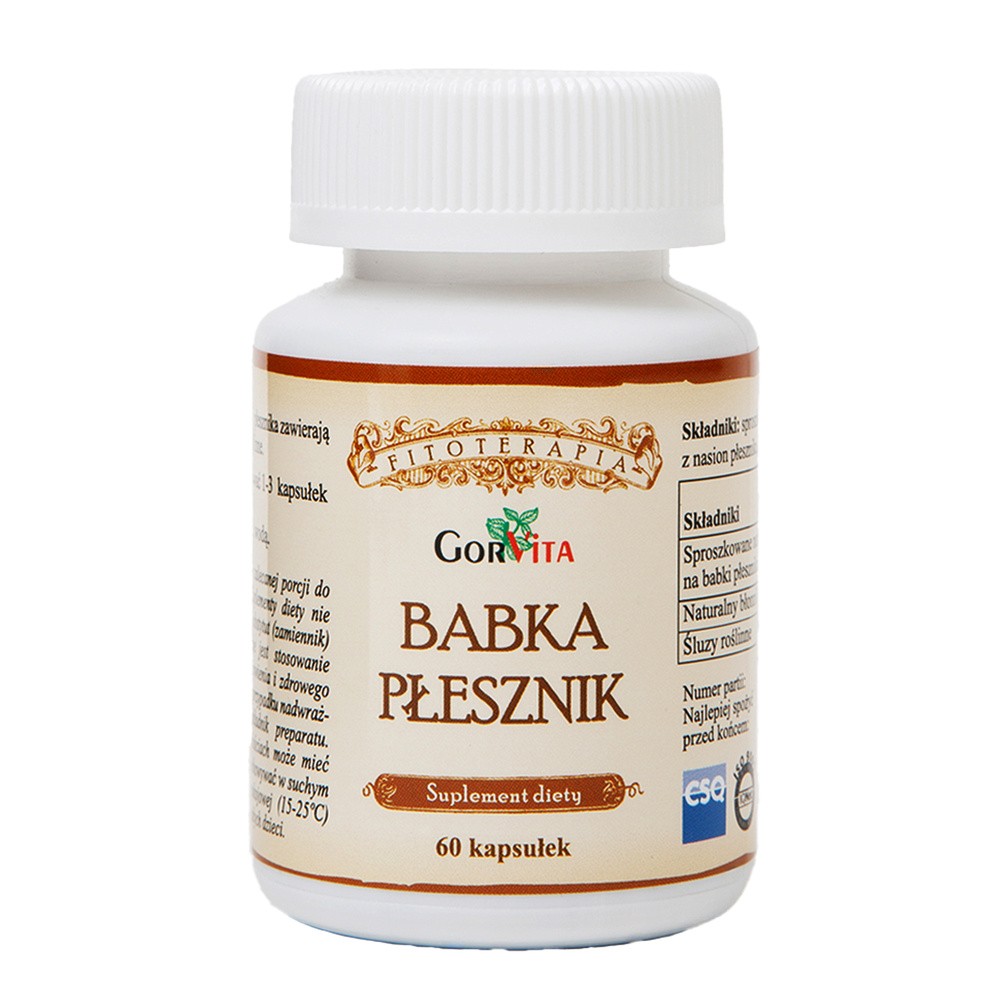 Gorvita Pphu Babka Płesznik 60 Kaps.