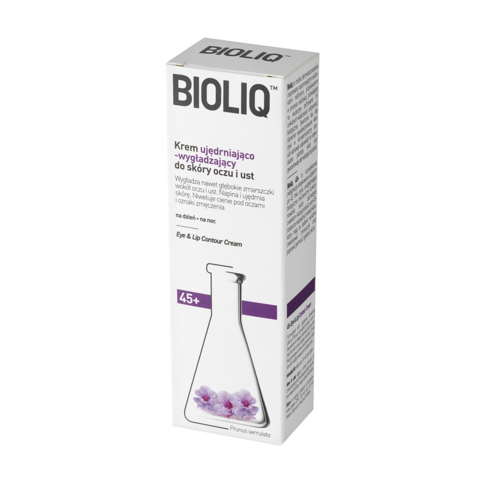 Bioliq 45+ krem ujędrniająco-wygładzający do skóry oczu i ust 15ml 101567-uniw