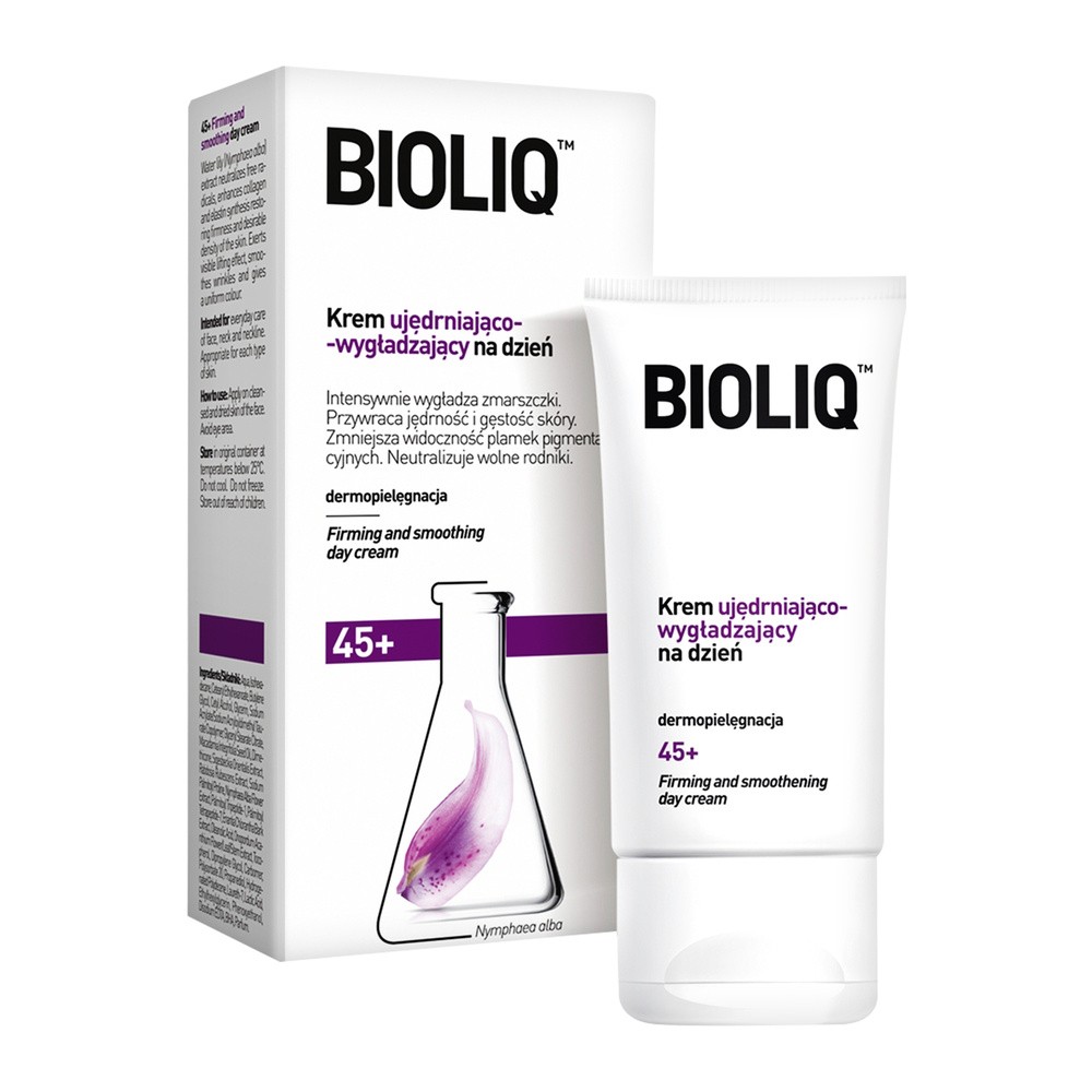Bioliq Krem ujędrniająco-wygładzający na dzień 45+ 50ml 55519-uniw