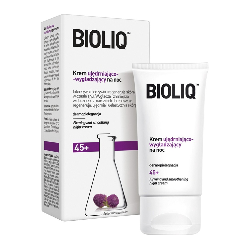 Bioliq Krem ujędrniająco-wygładzający na noc 45+ 50ml 55516-uniw