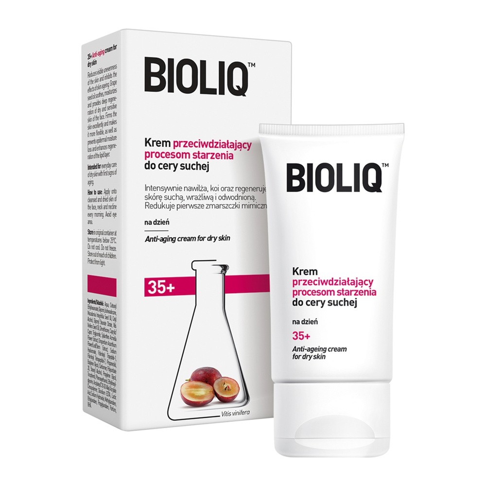 Bioliq 35+ KREM PRZECIWDZIAŁAJĄCY PROCESOM STARZENIA DLA CERY SUCHEJ