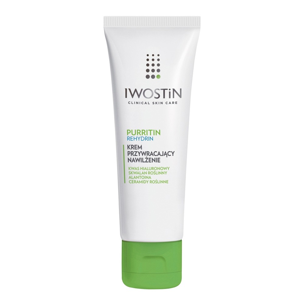 Iwostin Sanofi Aventis Purritin Rehydrin Krem przywracający nawilżenie 40ml