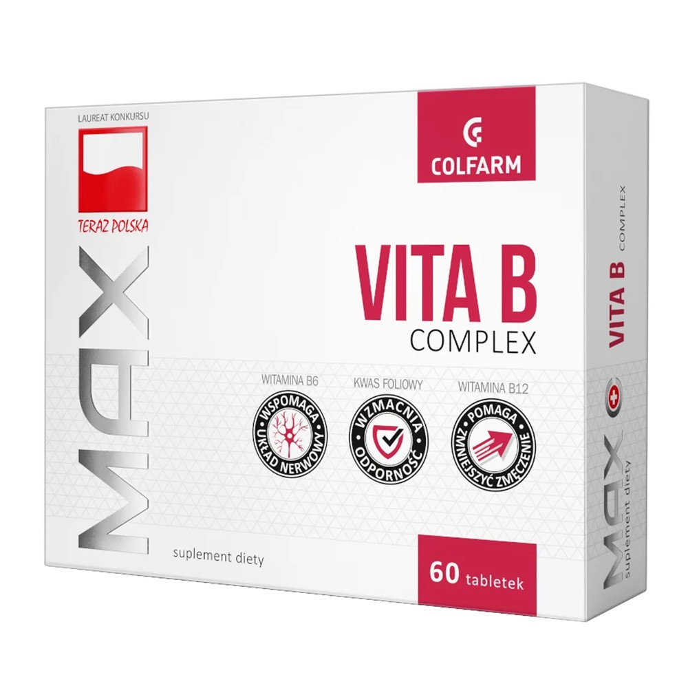 Colfarm Vitaminum B x 50 tabl + 10 tabl