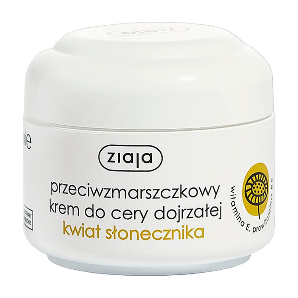 Ziaja HerbikaPlant: krem przeciwzmarszczkowy kwiat słonecznika 50ml